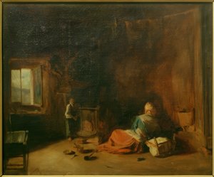 Bäuerliches Interieur