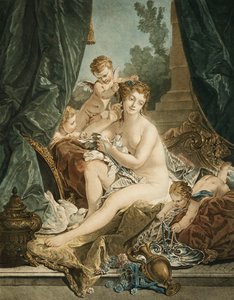La Toilette de Venus, nach Francois Boucher, 1783 von Jean Francois Janinet