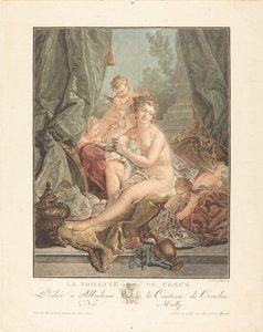 La toilette de Venus, 1783 von Jean Francois Janinet