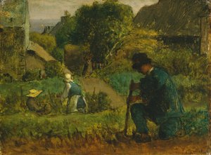 Gartenszene, 1854
