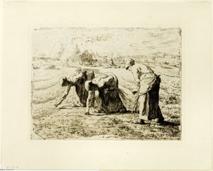 Die Ährenleserinnen von Jean Francois Millet
