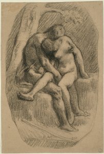 Die Liebenden von Jean Francois Millet