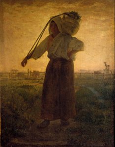 Die Rückkehr vom Feld von Jean Francois Millet