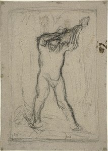 Der Holzfäller von Jean Francois Millet
