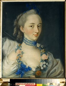 Frühling. Porträt der Prinzessin Nathalie Pawlowna Schtscherbatowa (geb. Balk Polew)