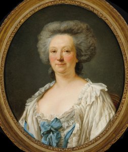 Porträt von Madame Geoffrin, 1787 von Jean François Gilles Colson