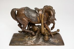 Die verwundete Amazone, 1839