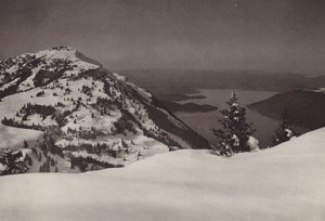 Rigi im Winter von Jean Gaberell