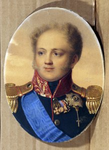 Porträt von Kaiser Alexander I. von Russland von Jean Henri Benner