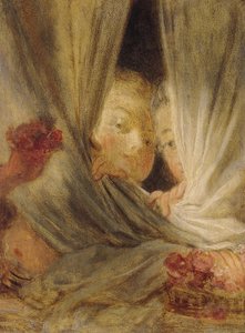 Neugier von Jean Honore Fragonard