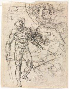 Figurenstudien (verso)
