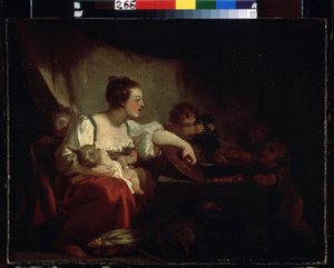 Die arme Familie von Jean Honore Fragonard