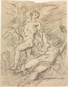 Orpheus und Eurydike, um 1761 von Jean Honore Fragonard