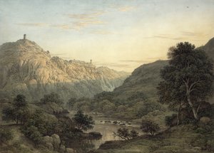 Die Kaskaden und die Villa des Maecenas bei Tivoli von Jean Honore Fragonard