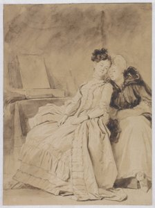 Das intime Gespräch, ca. 1778