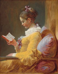 Junges Mädchen beim Lesen
