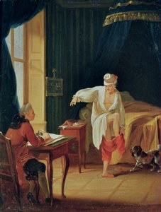 Der Empfang von Voltaire in Ferney