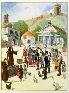 Die Geschichte des Elsass erzählt den Kindern; Christentum im Elsass von Jean Jacques (1873 1951) Waltz