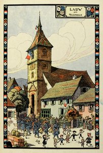 Das Trikolore-Paradies: Lauw bei Massevaux 1918