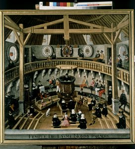 Protestantismus (Calvinismus): Der Tempel des Paradieses im Jahr 1564 von Jean Jacques (after) Perrissin