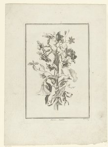 Blumenstrauß aus Narzissen und Winde (IIe Cahier de Bouquets)