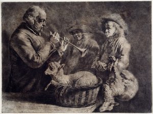 Der Oboist von Jean Jacques Boissieu de