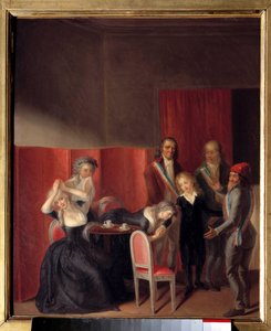 Louis XVII wurde am 3. Juli 1793 im Tempelgefängnis von seiner Mutter Marie Antoinette getrennt