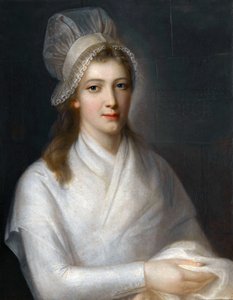 Porträt von Charlotte Corday 1768-1793