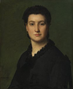 Porträt einer Frau, um 1875-1880 von Jean Jacques Henner