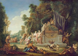 Fete Galante zu Ehren des Bacchus