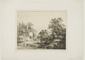 Die kleine Furt von Jean Jacques de Boissieu