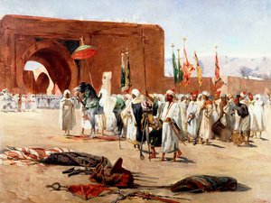 Maurische Prozession von Jean Joseph Benjamin Constant