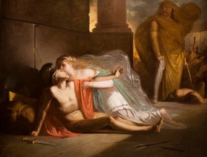 Der Tod des Alkibiades von Jean Joseph Benjamin Constant