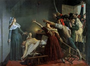 Die Ermordung von Marat