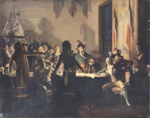 Die Nacht des 8. und 9. Thermidor, 27. bis 28. Juli 1794 von Jean Joseph Weerts