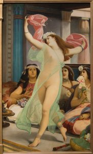 Orientalische Tänzerin im Harem