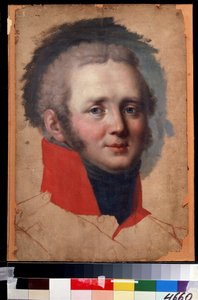 Porträt von Kaiser Alexander I. (1777-1825) von Jean Laurent Monnier