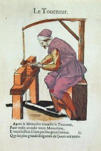 Der Holzdreher von Jean Leclerc