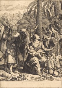 Ruhe auf der Flucht nach Ägypten