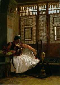 Arnaut beim Rauchen (Panel)