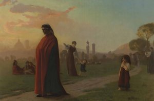 Dante hat die Hölle gesehen, 1864 von Jean Leon Gerome