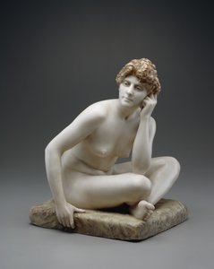 Sitzende Frau, um 1890/95