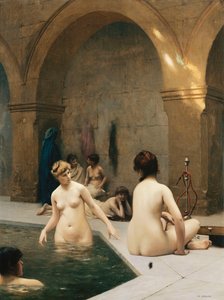 Die Badenden, ca. 1889 von Jean Leon Gerome