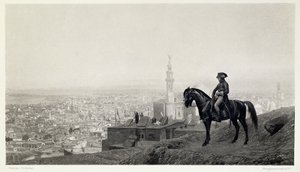 General Bonaparte in Kairo, aus Eine Sammlung von Werken von Jean-Leon Gerome in 100 Photogravuren, 1881 von Jean Leon after Gerome