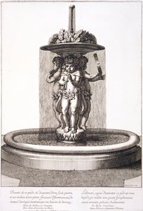 Brunnen von Louis Lerambert in Versailles, 1673 von Jean Lepautre