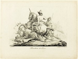 Metzger von Rom von Jean Louis André Théodore Géricault