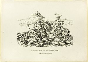 Schiffbruch der Medusa von Jean Louis André Théodore Géricault