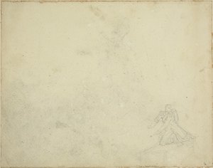 Studie einer knienden Figur