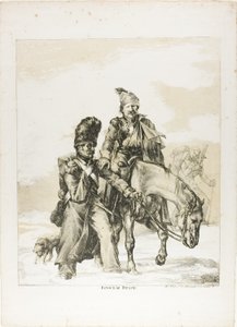 Die Rückkehr aus Russland von Jean Louis André Théodore Géricault