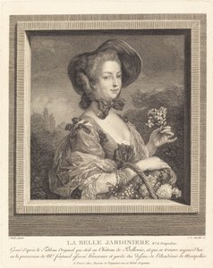 Die Marquise de Pompadour als schöne Gärtnerin